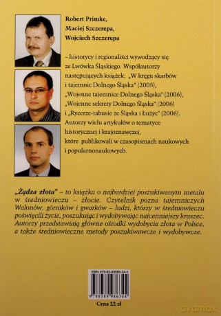 Żądza złota - opracowanie zbiorowe [KSIĄŻKA]