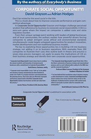Corporate Social Opportunity - Grayson [KSIĄŻKA]