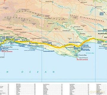 Collins Garden Route Touring Map - Collins Maps [KSIĄŻKA]