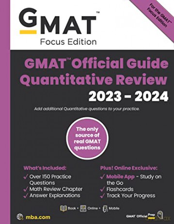 Gmat Official/Quantitative Review 2023 - Gmac [KSIĄŻKA]