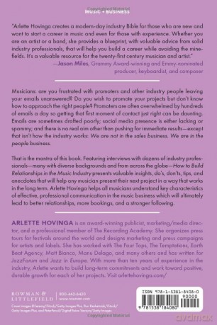 How To Build Relationships In The Music - Arlette Hovinga [KSIĄŻKA]