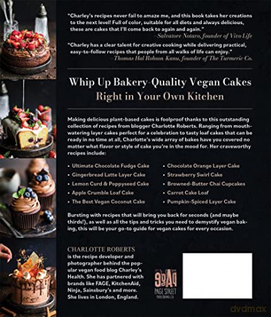 Decadent Vegan Cakes For Every Occasion - Charlotte Roberts [KSIĄŻKA]