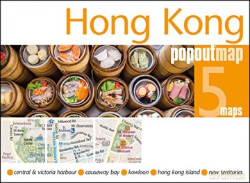 Hong Kong Popout Map [KSIĄŻKA]