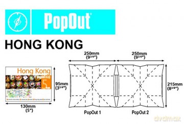 Hong Kong Popout Map [KSIĄŻKA]
