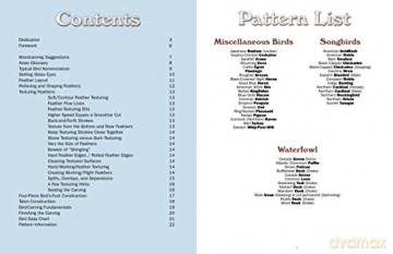 50 Bird Woodcarving Patterns - Frank C. Russell [KSIĄŻKA]