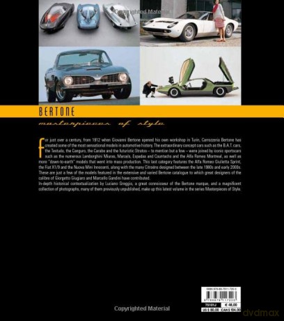 Bertone Masterpieces Of Style - Luciano (Ed Greggio [KSIĄŻKA]