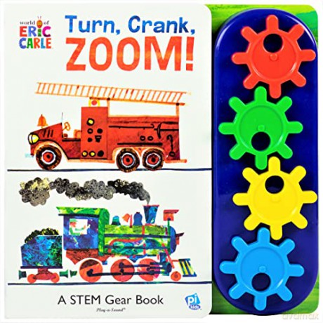 Eric Carle Turn Crank Zoom - Carle Eric [KSIĄŻKA]