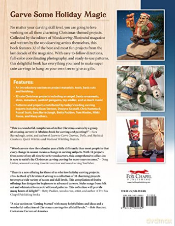 How To Book Of Christmas Carving - Woodcarving Illustra [KSIĄŻKA]