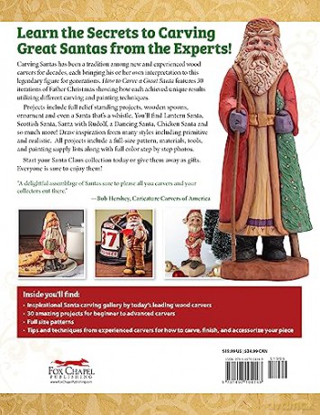 How To Carve A Great Santa - Woodcarvin Illus Eds [KSIĄŻKA]