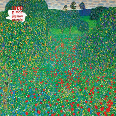 Adult Jigsaw Gustav Klimt Poppy Field - Flame Tree Studio [PUZZLE]