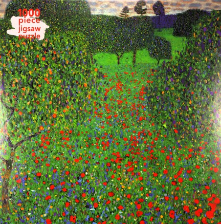 Adult Jigsaw Gustav Klimt Poppy Field - Flame Tree Studio [PUZZLE]