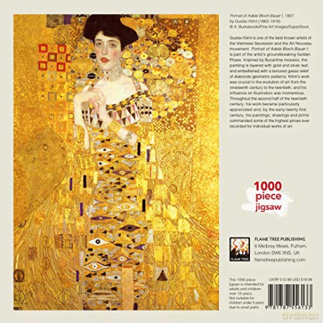 Gustav Klimt Adele Bloch Bauer [PUZZLE]