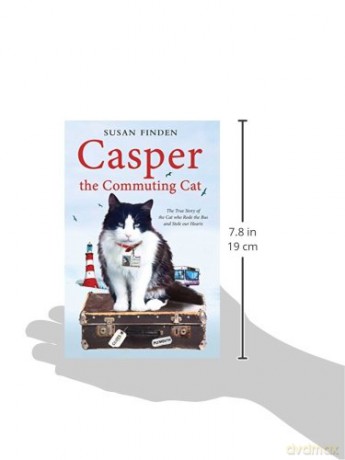 Casper The Commuting Cat Pa - Susan Finden [KSIĄŻKA]