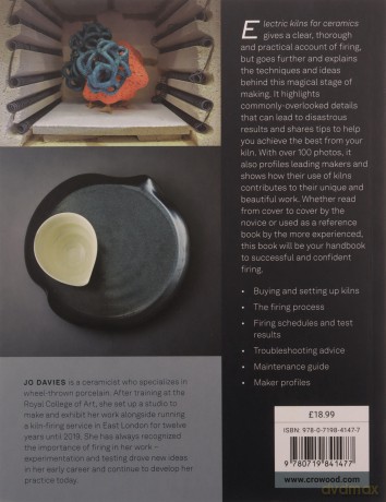 Electric Kilns For Ceramics - Jo Davies [KSIĄŻKA]