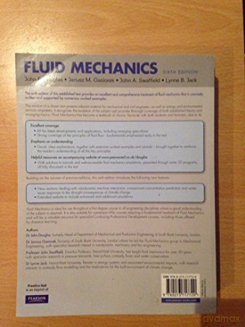 Fluid Mechanics - J Et Al Swaffield [KSIĄŻKA]