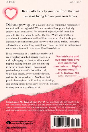 Adult Daughters Of Narcissistic Mothers - Stephanie M Kriesber [KSIĄŻKA]