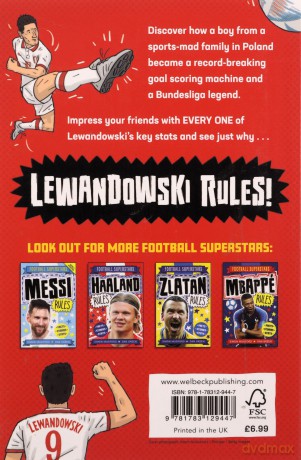 Football Superstars Lewandowski Rules - Simon Mugford [KSIĄŻKA]