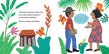 Biblioburro Spanish Edition - Jeanette Winter [KSIĄŻKA]