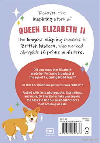 Dk Life Stories Queen Elizabeth Ii - Dk [KSIĄŻKA]