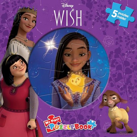 Disney Wish My First Puzzle Book [KSIĄŻKA]