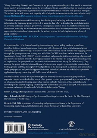 Group Counseling - Robert C. Berg [KSIĄŻKA]