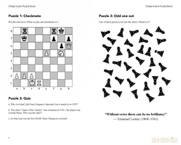 Chess Lovers Puzzle Book - Roland Hall [KSIĄŻKA]