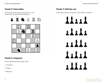 Chess Lovers Puzzle Book - Roland Hall [KSIĄŻKA]