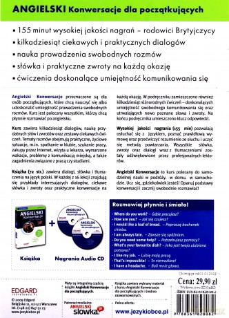 Angielski - konwersacje dla poczatkujacych - praca zbiorowa [KSIĄŻKA]+[cd]