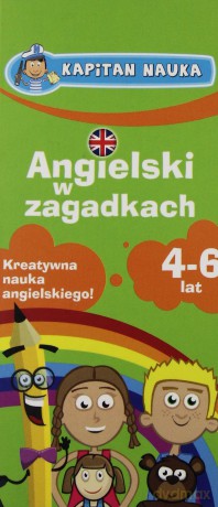 Angielski w zagadkach 4-6 lat. Karty obrazkowe - praca zbiorowa [KSIĄŻKA]