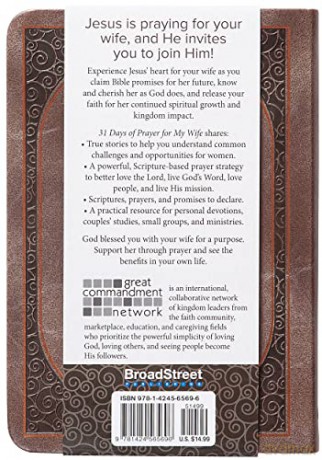 31 Days Of Prayer For My Wife [KSIĄŻKA]
