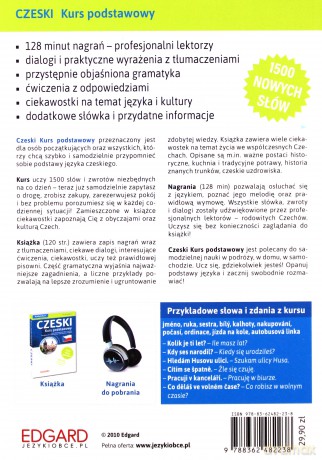 Czeski - Kurs podstawowy [KSIĄŻKA]