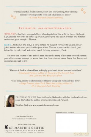 Eleanor Park Intl Edition - Rainbow Rowell [KSIĄŻKA]