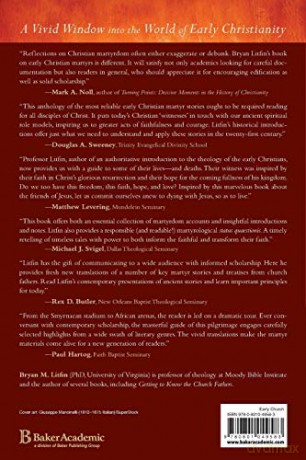 Early Christian Martyr Stories - Litfin Brian M [KSIĄŻKA]
