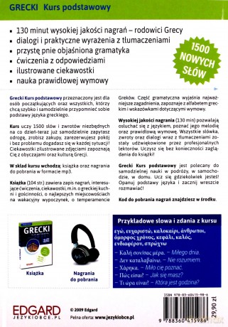 Grecki - Kurs podstawowy [KSIĄŻKA]
