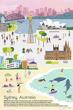 Cities Around The World - Maud Poulain [KSIĄŻKA]