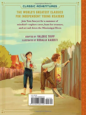 Adventures Of Tom Sawyer - Mark Twain [KSIĄŻKA]