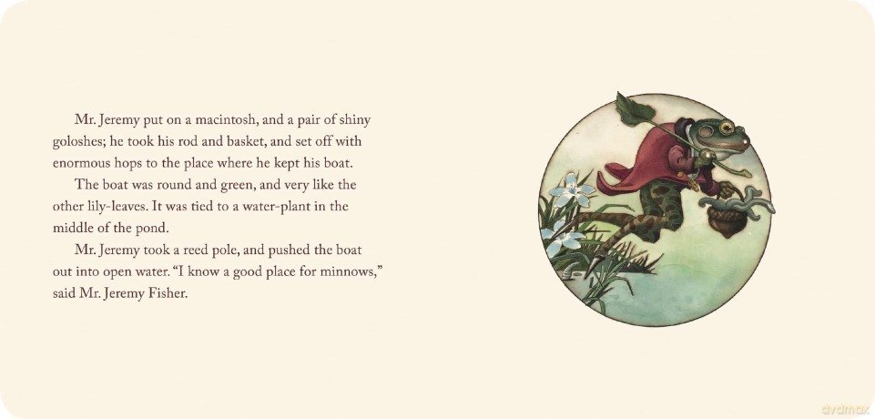 Classic Tale Of Mr. Jeremy Fisher - Beatrix Potter [KSIĄŻKA]