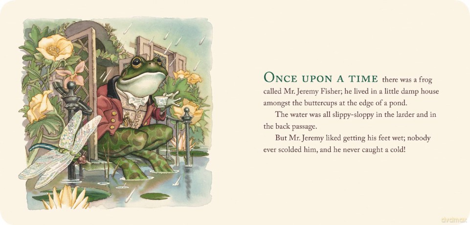 Classic Tale Of Mr. Jeremy Fisher - Beatrix Potter [KSIĄŻKA]