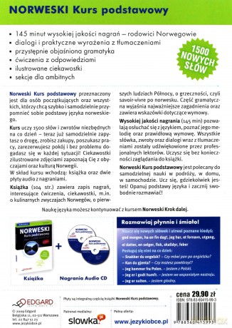 Norweski - Kurs podstawowy - praca zbiorowa [KSIĄŻKA]+[CD]