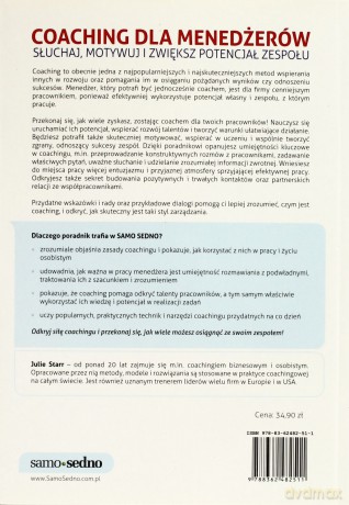 Samo Sedno - Coaching dla menedżerów - Starr Julie [KSIĄŻKA]