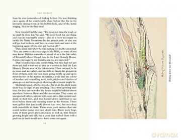 The Hobbit Illustrated By Author - J. R. R. Tolkien [KSIĄŻKA]