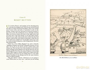 The Hobbit Illustrated By Author - J. R. R. Tolkien [KSIĄŻKA]