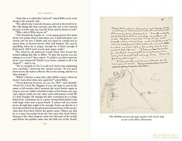 The Hobbit Illustrated By Author - J. R. R. Tolkien [KSIĄŻKA]