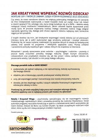 Samo Sedno - Jak kreatywnie wspierać rozwój dziecka - Minge Krzysztof, Minge Natalia [KSIĄŻKA]
