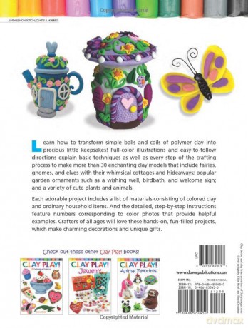 Clay Play Whimsical Gardens - Terry Taylor [KSIĄŻKA]