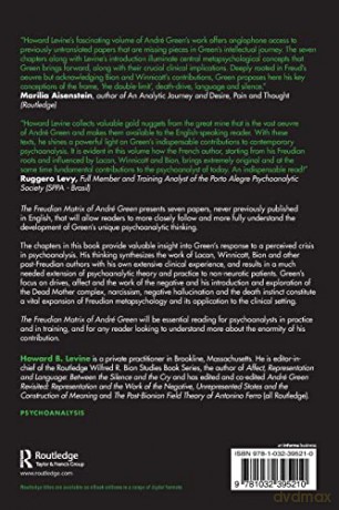 Freudian Matrix Of Andr Green - Howard B. Levine [KSIĄŻKA]