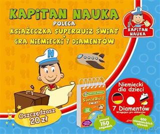 Zestaw - Kapitan Nauka poleca - praca zbiorowa [KSIĄŻKA]