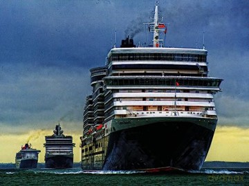British Passenger Liners In Colour - William H Miller [KSIĄŻKA]