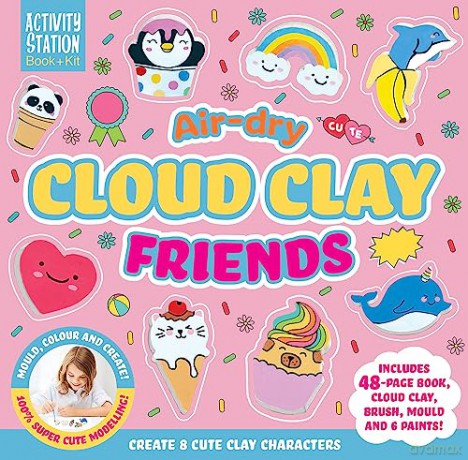 Air Dry Cloud Clay Friends - Imagine That [KSIĄŻKA]