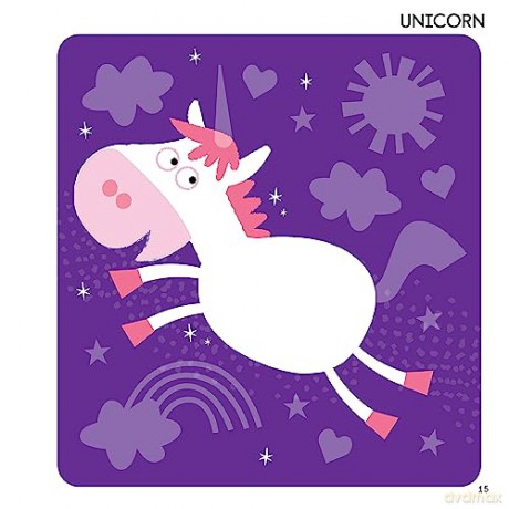 First Fun Sticker Painting Colorful Worl - Edward (Ill) Miller [KSIĄŻKA]